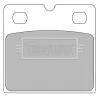 BBP2430 BORG & BECK Комплект тормозных колодок, дисковый тормоз