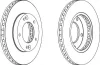 Превью - DDF1290-1 FERODO Тормозной диск (фото 2)