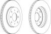 Превью - DDF204-1 FERODO Тормозной диск (фото 2)