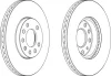 DDF810-1 FERODO Тормозной диск