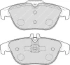 FSL1980 FERODO Тормозные колодки