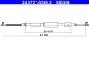 24.3727-0306.2 ATE Тросик, cтояночный тормоз