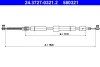 24.3727-0321.2 ATE Тросик, cтояночный тормоз