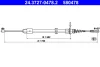24.3727-0478.2 ATE Тросик, cтояночный тормоз