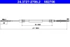 24.3727-2706.2 ATE Тросик, cтояночный тормоз