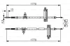 1 987 477 931 BOSCH Тросик, cтояночный тормоз