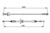 1 987 482 525 BOSCH Тросик, cтояночный тормоз