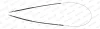 Превью - FHB432657 FERODO Тросик, cтояночный тормоз (фото 2)