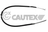 018966 CAUTEX Тросик, cтояночный тормоз