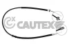 019006 CAUTEX Тросик, cтояночный тормоз