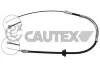 088056 CAUTEX Тросик, cтояночный тормоз