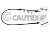 761714 CAUTEX Тросик, cтояночный тормоз