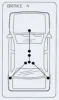 Превью - 10.9463 CABOR Тросик, cтояночный тормоз (фото 2)