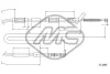 83441 METALCAUCHO Тросик, cтояночный тормоз