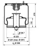 084.267-11A PE AUTOMOTIVE Кожух пневматической рессоры