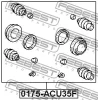 Превью - 0175-ACU35F FEBEST Ремкомплект, тормозной суппорт (фото 2)