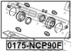 Превью - 0175-NCP90F FEBEST Ремкомплект, тормозной суппорт (фото 2)