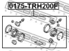 Превью - 0175-TRH200F FEBEST Ремкомплект, тормозной суппорт (фото 2)