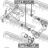 Превью - 0775-RS413R FEBEST Ремкомплект, тормозной суппорт (фото 2)