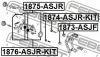 Превью - 1876-ASJR-KIT FEBEST Ремкомплект, тормозной суппорт (фото 2)