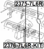 Превью - 2376-7L6R-KIT FEBEST Ремкомплект, тормозной суппорт (фото 2)