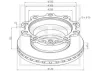 186.100-00A PE AUTOMOTIVE Тормозной диск