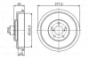 0 986 477 279 BOSCH Тормозной барабан