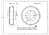 0 986 AB5 700 BOSCH Тормозной барабан