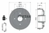 94014200 TEXTAR Тормозной барабан