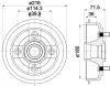 MBD274 MINTEX Тормозной барабан