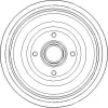 NDR065 NATIONAL Тормозной барабан