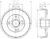 56-00-0710 ASHIKA Тормозной барабан