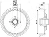 56-00-0908 ASHIKA Тормозной барабан