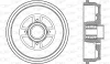 BAD9087.31 OPEN PARTS Тормозной барабан