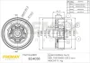 BD-4038-KT FREMAX Тормозной барабан