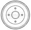 BBR7138 BORG & BECK Тормозной барабан