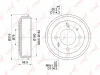 BM-1066 LYNXAUTO Тормозной барабан