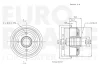 Превью - 5825252540 EUROBRAKE Тормозной барабан (фото 3)