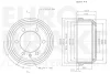 Превью - 5825262306 EUROBRAKE Тормозной барабан (фото 3)