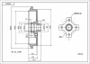 218 232 Hart Тормозной барабан