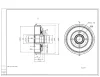 242 259 Hart Тормозной барабан