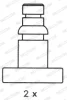 Превью - FSB249 FERODO Комплект тормозных колодок (фото 4)