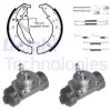 754 DELPHI Комплект тормозных колодок