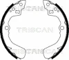 8100 10524 TRISCAN Комплект тормозных колодок