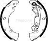 8100 15017 TRISCAN Комплект тормозных колодок