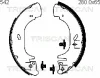 8100 16542 TRISCAN Комплект тормозных колодок