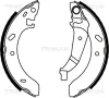8100 80016 TRISCAN Комплект тормозных колодок
