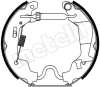 51-0187 METELLI Комплект тормозных колодок