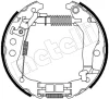 51-0204 METELLI Комплект тормозных колодок