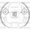 Z4258.01 WOKING Комплект тормозных колодок